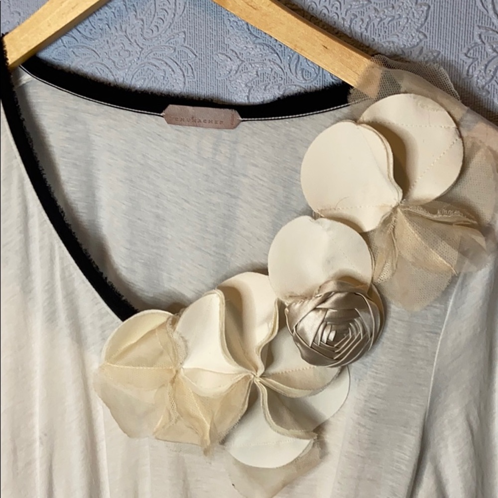 Schumacher fine wool silk dress